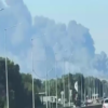 Ukraine says major Russian oil refinery and airfield hit, as Moscow reports eight deaths