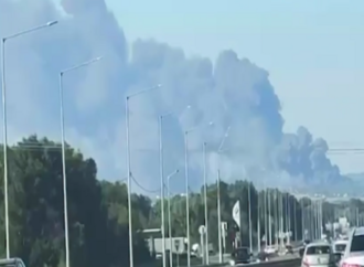 Ukraine says major Russian oil refinery and airfield hit, as Moscow reports eight deaths