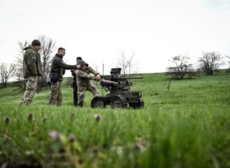 Ukrainian forces are repurposing assault robots for logistics missions because of supply bot shortages