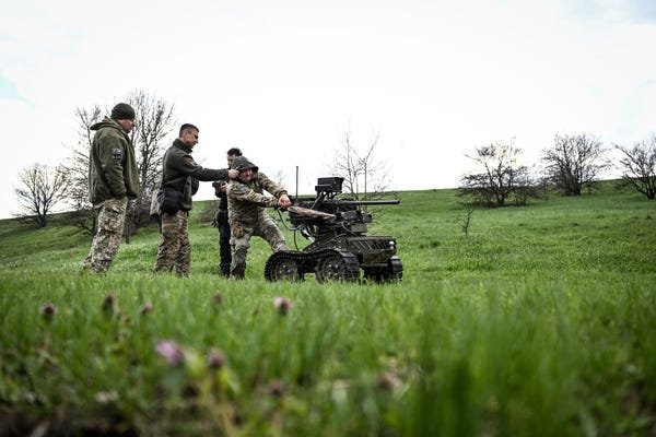 Ukrainian forces are repurposing assault robots for logistics missions because of supply bot shortages