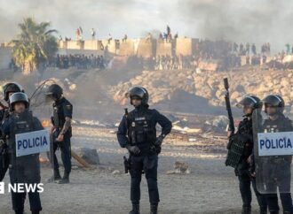Violence breaks out in Ceuta as migrant crisis continues