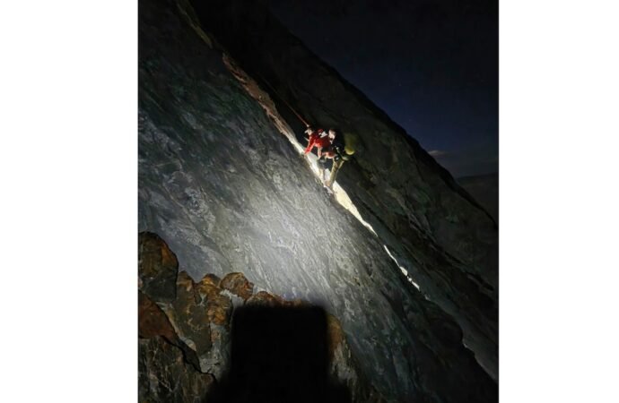 Volunteers rescue climber stranded on small ledge in California’s Sierra Nevada