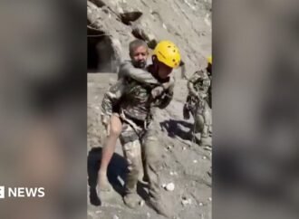 Watch: Nepal army rescues survivors from hydropower tunnel