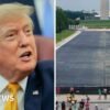 Watch: Trump attacks Jeanine Pirro over Reflecting Pool