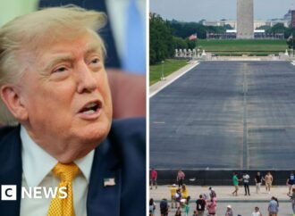 Watch: Trump attacks Jeanine Pirro over Reflecting Pool