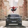 You can’t escape ads for the new Spider-Man movie — even in your BMW