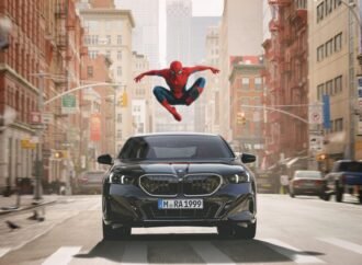 You can’t escape ads for the new Spider-Man movie — even in your BMW