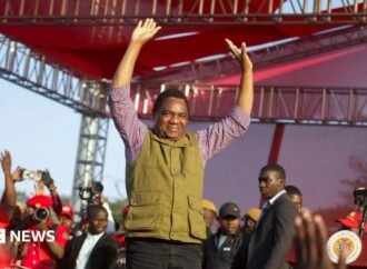 Zambia elections: Hakainde Hichilema re-elected president with 60% of the vote