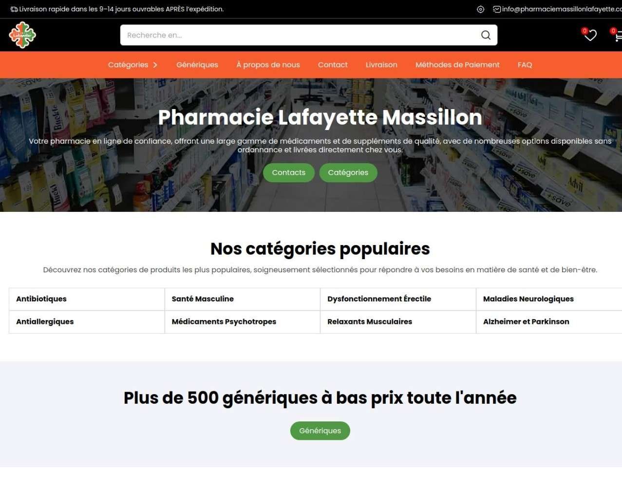 Doliprane À Pharmacie Lafayette Massillon En France : Achat, Conseils Et Posologie