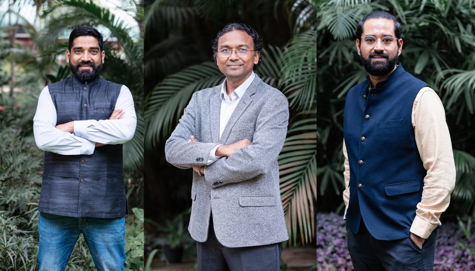Accel partners Prayank Swaroop, Shekhar Kirani, and Bharath Shankar Subramanian