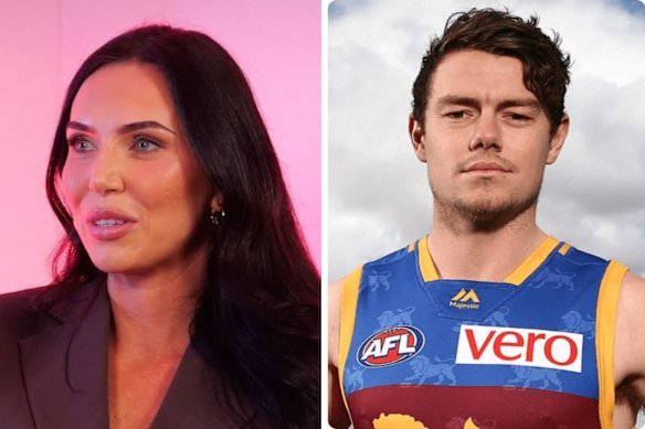 Tess Crosley (pictured) has spoken out about the Lachie Neale scandal a day after Jules Neale’s podcast.