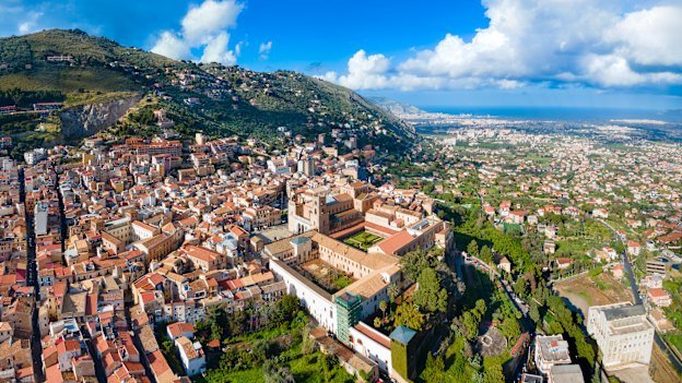 Monreale is a beautifully preserved Norman town in the hills above the Sicilian capital of Palermo.