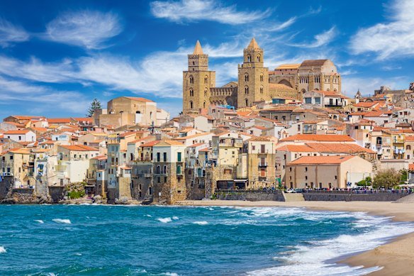 Sunny Cefalu is an ideal place to kick back.