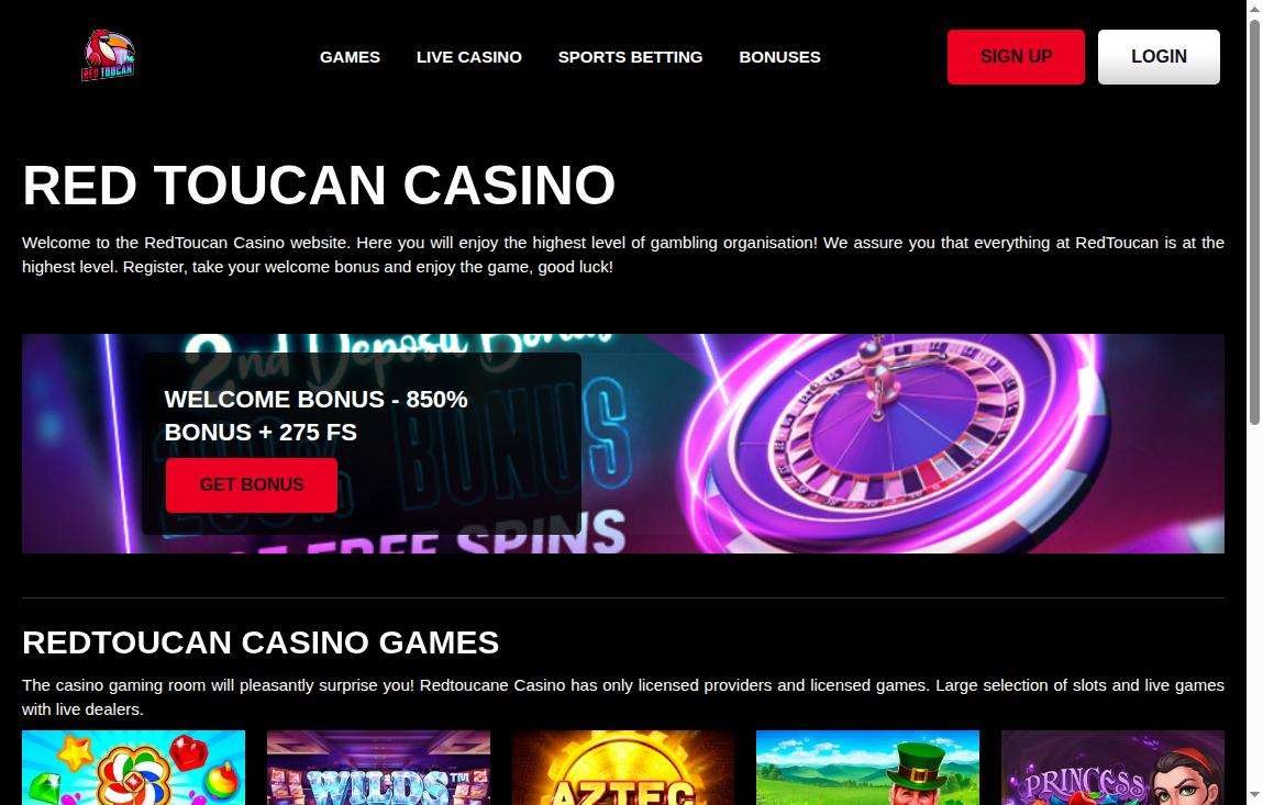 Red Toucan Casino Promo Codes: Where United Kingdom Players Find Valid Codes
