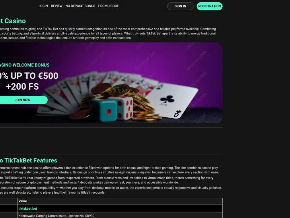 Tiktakbet Casino Bonuses And Promo Codes In United Kingdom: Welcome Offers, Free Spins, No-Deposit