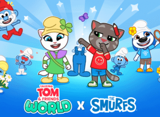 ‘Talking Tom & Friends: World’ Kids’ Mobile Game Launches The Smurfs Crossover (EXCLUSIVE)