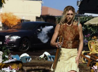 ‘Tall Tales & Murder’ First Look: Ella Lily Hyland and Aidan Gillen Star in Wild Comedic Crime Drama From ‘Veep’ Director and ‘Love/Hate’ Creator (EXCLUSIVE)