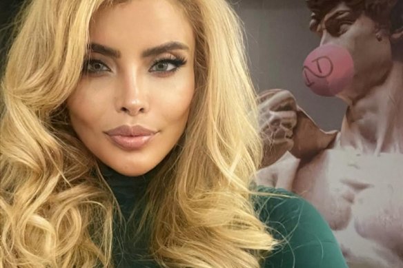 Former Real Housewives Of Melbourne star Venus Behbahani-Clark.