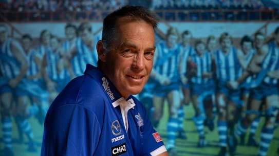 North Melbourne coach Alastair Clarkson.