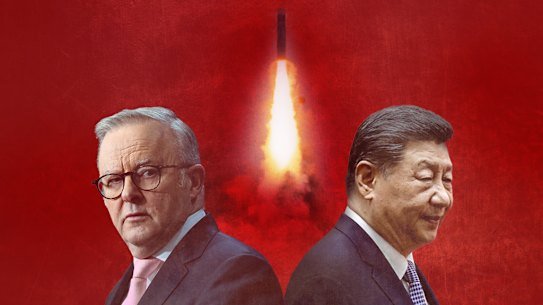 Australia could benefit diplomatically from China’s decision to test launch a missile in the Pacific Ocean.