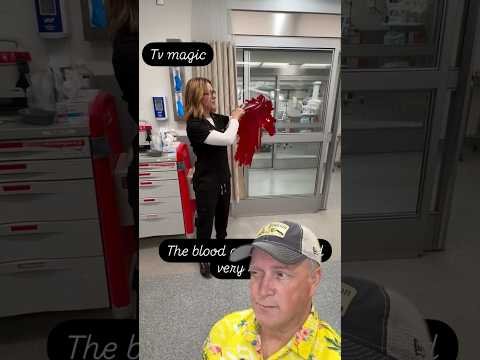 Hospital Props on THE PITT #shorts thumbnail