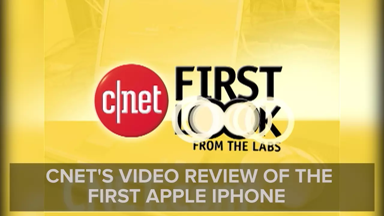 Our first iPhone review from 2007