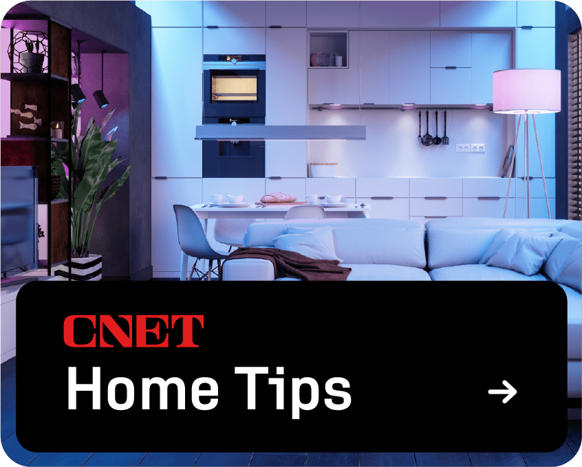 CNET Home Tips badge; click her for more