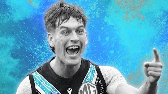 Port Adelaide star Zak Butters.
