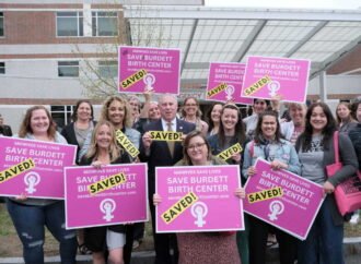 A NY hospital tried to close its birthing center. This city united to fight back