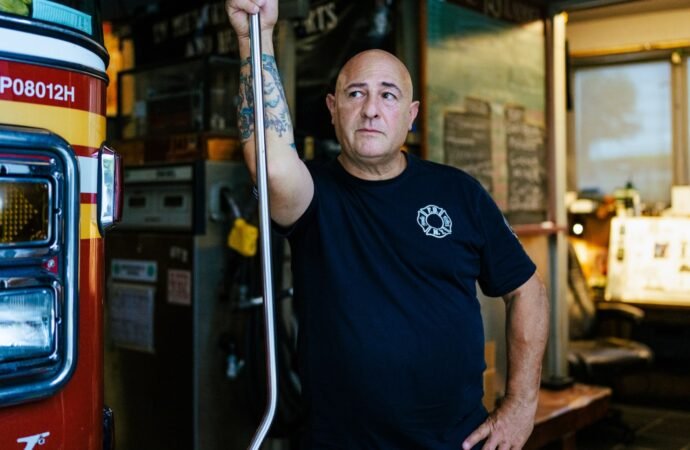 A NYC firehouse was 1st to respond on 9/11. 25 years on, Sal Argano is the last still on staff