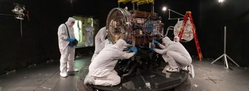 A Satellite Falling Out of Orbit Embarks on Its Final Mission