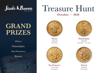 A treasure hunt for rare coins is coming to 4 American cities