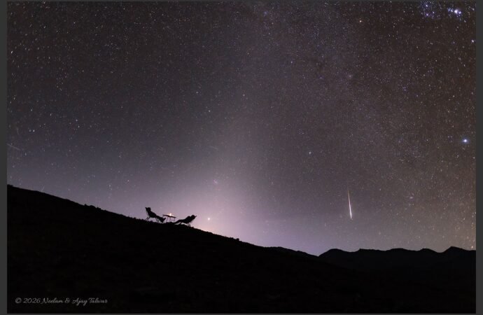 APOD: 2026 September 19 – A Zodiacal Night – NASA Science