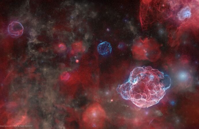 APOD: 2026 September 24 – The Ghosts of Five Supernovas – NASA Science