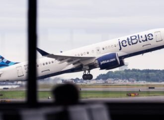 Airlines waive change fees as nor’easter hits Northeast