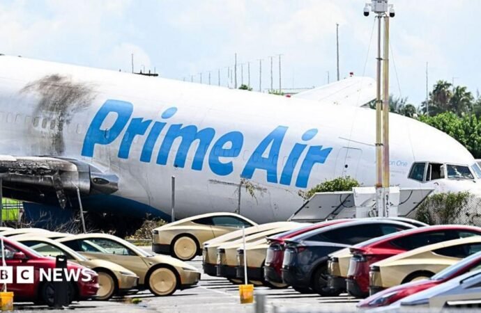 Amazon crash: Firm pauses work with cargo carrier after fatal incident