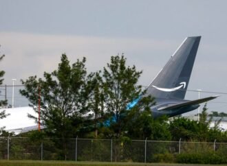 An Amazon Prime Air cargo plane crashed after it overshot a runway at Miami International Airport