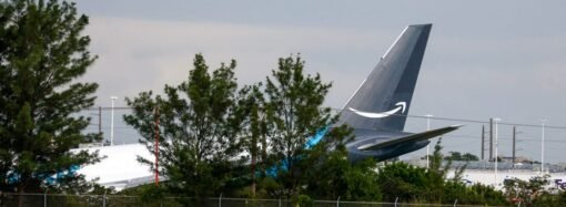 An Amazon Prime Air cargo plane crashed after it overshot a runway at Miami International Airport