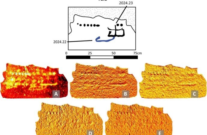 Ancient hidden graffiti discovered in Bronze Age temple