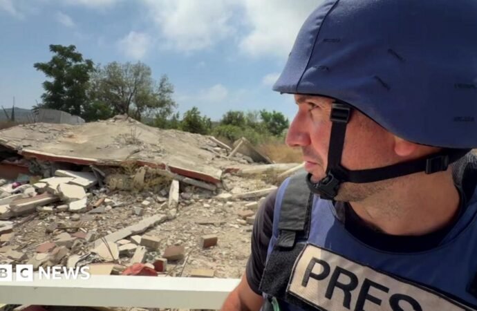 BBC travels inside occupied Lebanon as officials say Israel is expanding positions