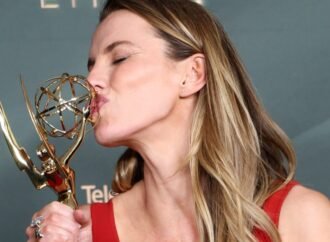 Betty Gilpin Jabs at Sam Altman During ‘Manic Poem’ Acceptance Speech at the Emmys