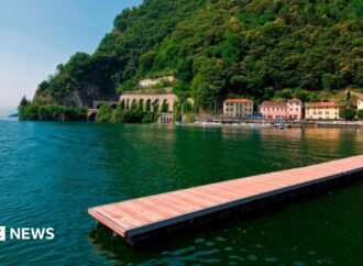 British man missing after diving into Lake Como to rescue teenager