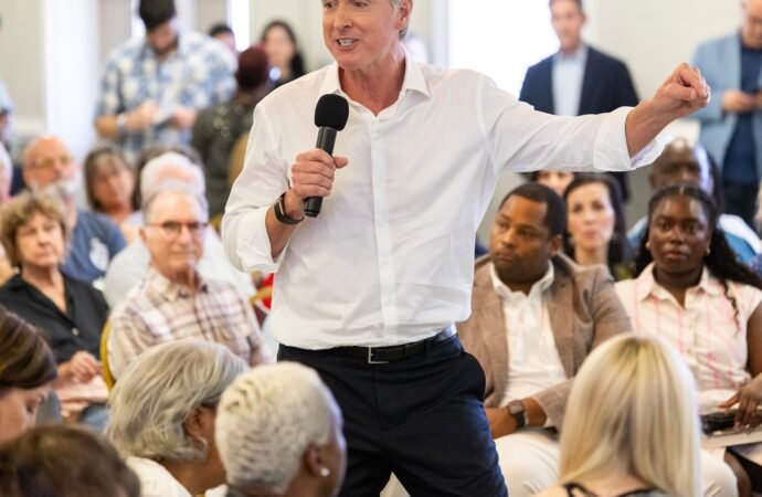 California made Gavin Newsom famous. Will it drag down his 2028 presidential ambitions?