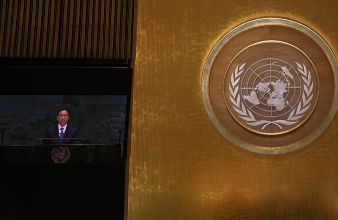China, as usual, uses UN speech to promote global development as solution to world’s challenges