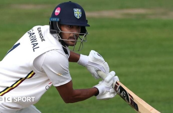 County Championship: Agarwal ton as Durham dominate Worcestershire