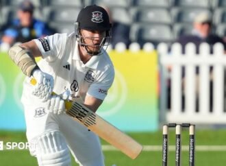 County Championship: Derbyshire respond after Bracey hits gritty hundred for Gloucestershire