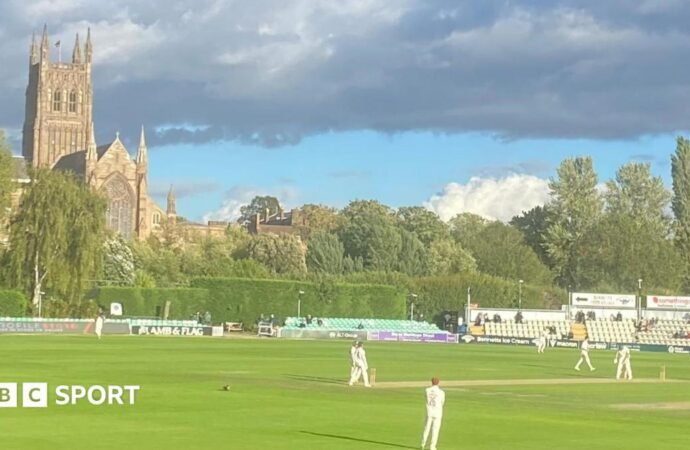 County Championship: Henry Cullen leads Worcestershire rally against Northamptonshire