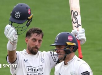 County Championship: Lehmann stars for Hampshire to frustrate Notts