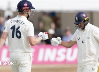 County Championship: Northeast and Crawley put Kent on top against Worcestershire