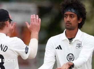 County Championship: Sai Kishore bowls Gloucestershire to win over Derbyshire